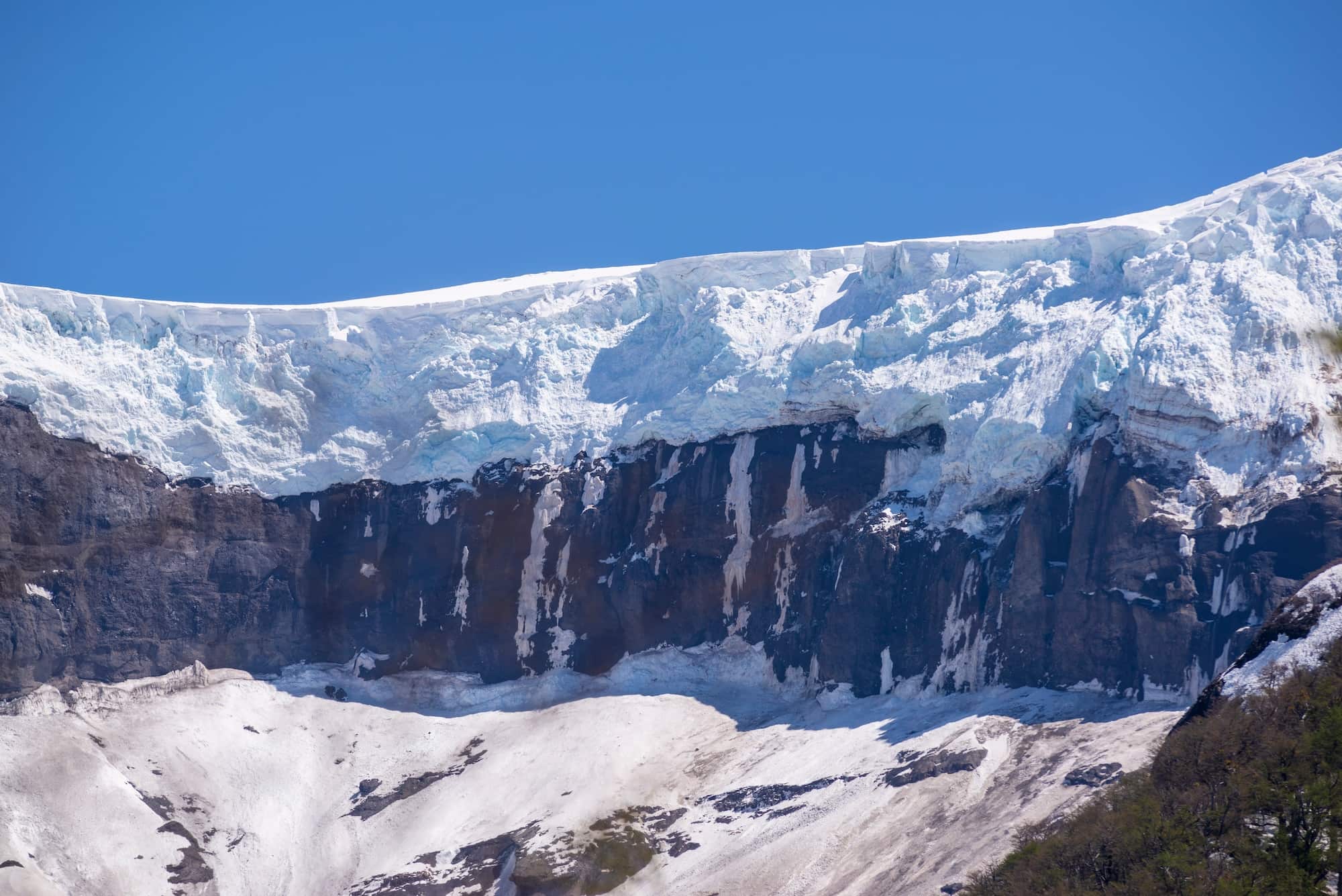 Cerro Tronador Argentina Glacier